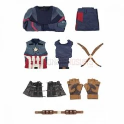 The Avengers 4 Cosplay Costumes Captain America Halloween Male Suits