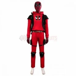 Deadpool 3 Hoodies Cosplay Costumes Teen Edition Deadpool Hoodies -One Hero Suits Store 20240712a 2