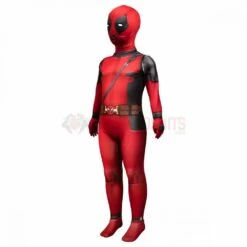 Baby Deadpool Cosplay Costumes Kidpool Jumpsuits Gifts For Kids -One Hero Suits Store 20240715a 2