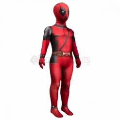 Baby Deadpool Cosplay Costumes Kidpool Jumpsuits Gifts For Kids -One Hero Suits Store 20240715a 3