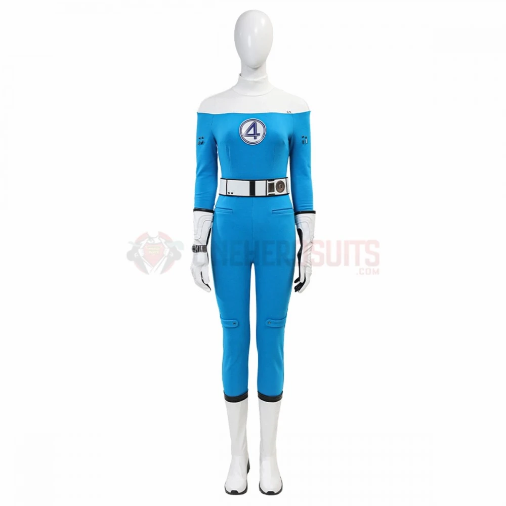 The Fantastic Four First Steps Invisible Woman Cosplay Costumes Sue Storm Movie Suits 4 The Fantastic Four First Steps Invisible Woman Cosplay Costumes Sue Storm Movie Suits - Image 2