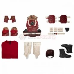 Thunderbolts Cosplay Costumes Red Guardian Suits Top Level