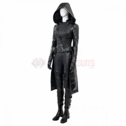 2025 Thunderbolts Cosplay Costumes Ghost Black Leather Top Level Suits -One Hero Suits Store 2025076103