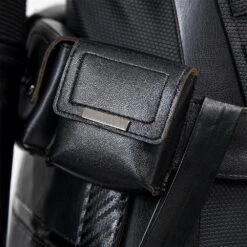 2025 Thunderbolts Cosplay Costumes Ghost Black Leather Top Level Suits -One Hero Suits Store 2025076121