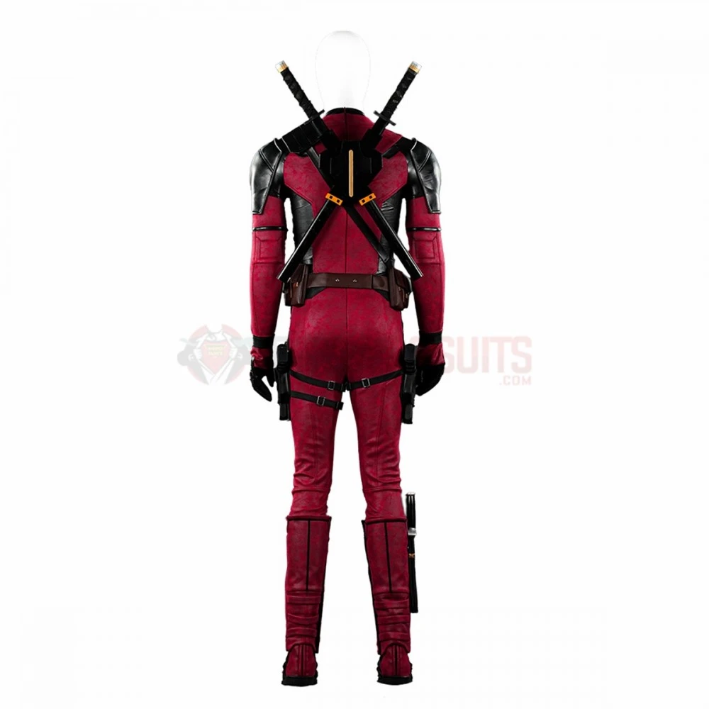 Deadpool & Wolverine Cosplay Costumes Deadpool 3 Wade Wilson Suits Top Level 14 Deadpool & Wolverine Cosplay Costumes Deadpool 3 Wade Wilson Suits Top Level - Image 12