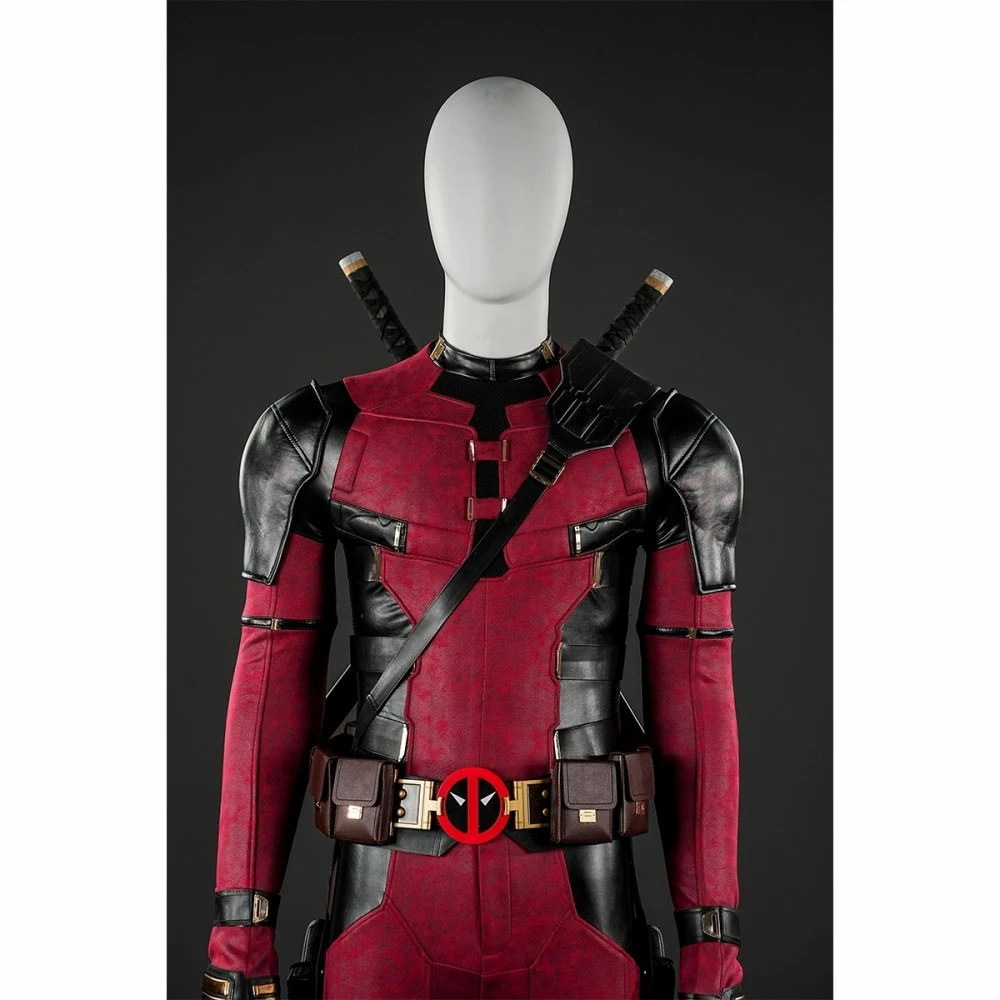 Deadpool & Wolverine Cosplay Costumes Deadpool 3 Wade Wilson Suits Top Level 15 Deadpool & Wolverine Cosplay Costumes Deadpool 3 Wade Wilson Suits Top Level - Image 13