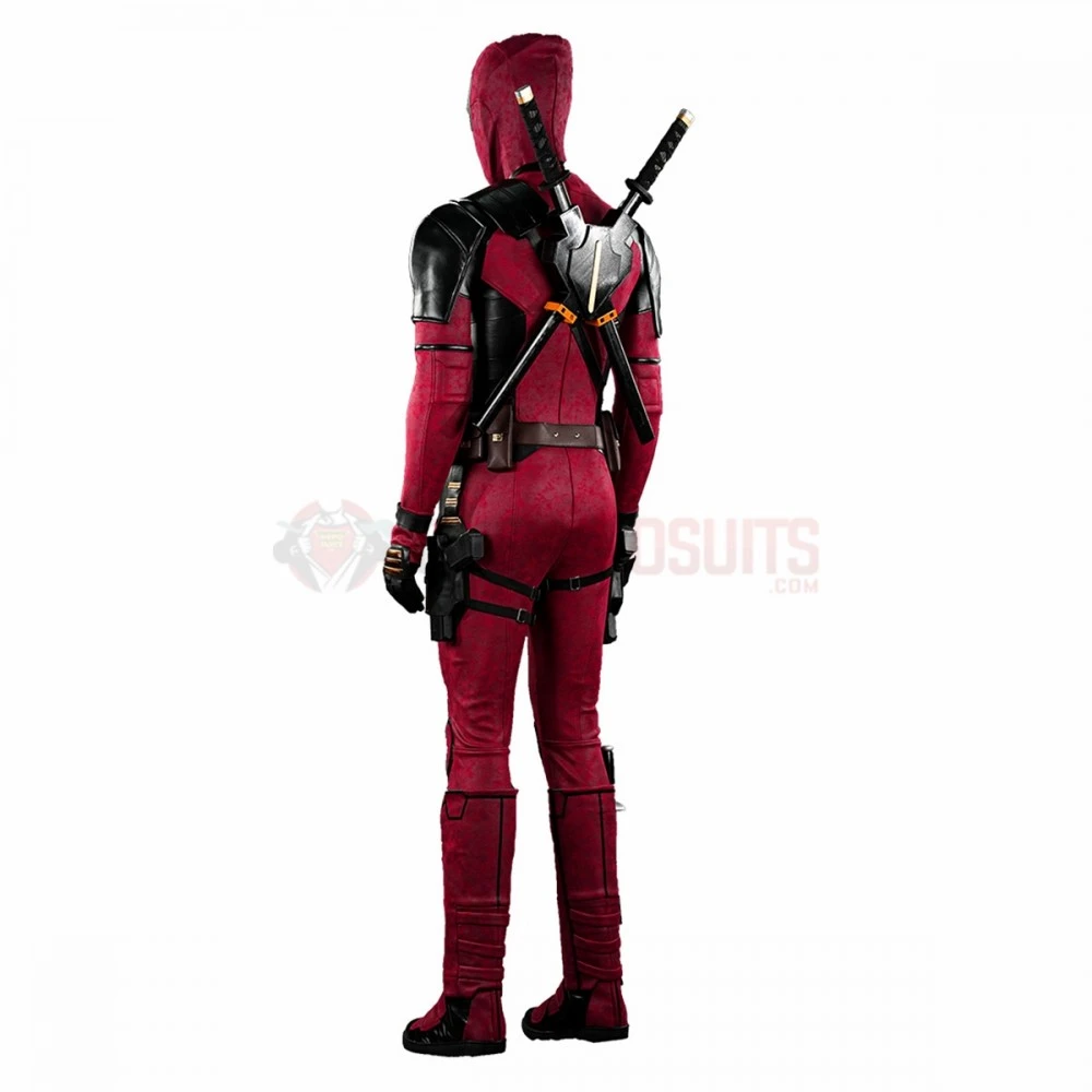 Deadpool & Wolverine Cosplay Costumes Deadpool 3 Wade Wilson Suits Top Level 18 Deadpool & Wolverine Cosplay Costumes Deadpool 3 Wade Wilson Suits Top Level - Image 16