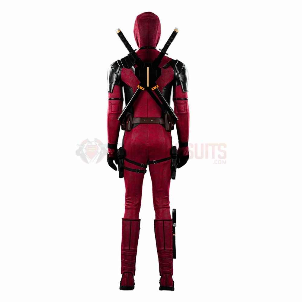Deadpool & Wolverine Cosplay Costumes Deadpool 3 Wade Wilson Suits Top Level 21 Deadpool & Wolverine Cosplay Costumes Deadpool 3 Wade Wilson Suits Top Level - Image 19