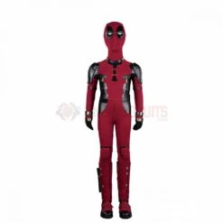 Kids Deadpool Cosplay Costumes Kidpool Leather Suits Top Level -One Hero Suits Store 24071214a 23