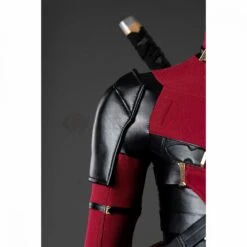 Kids Deadpool Cosplay Costumes Kidpool Leather Suits Top Level -One Hero Suits Store 24071214a 2