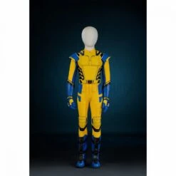 Kids Wolverine Logan Cosplay Costumes Deadpool & Wolverine Leather Suits