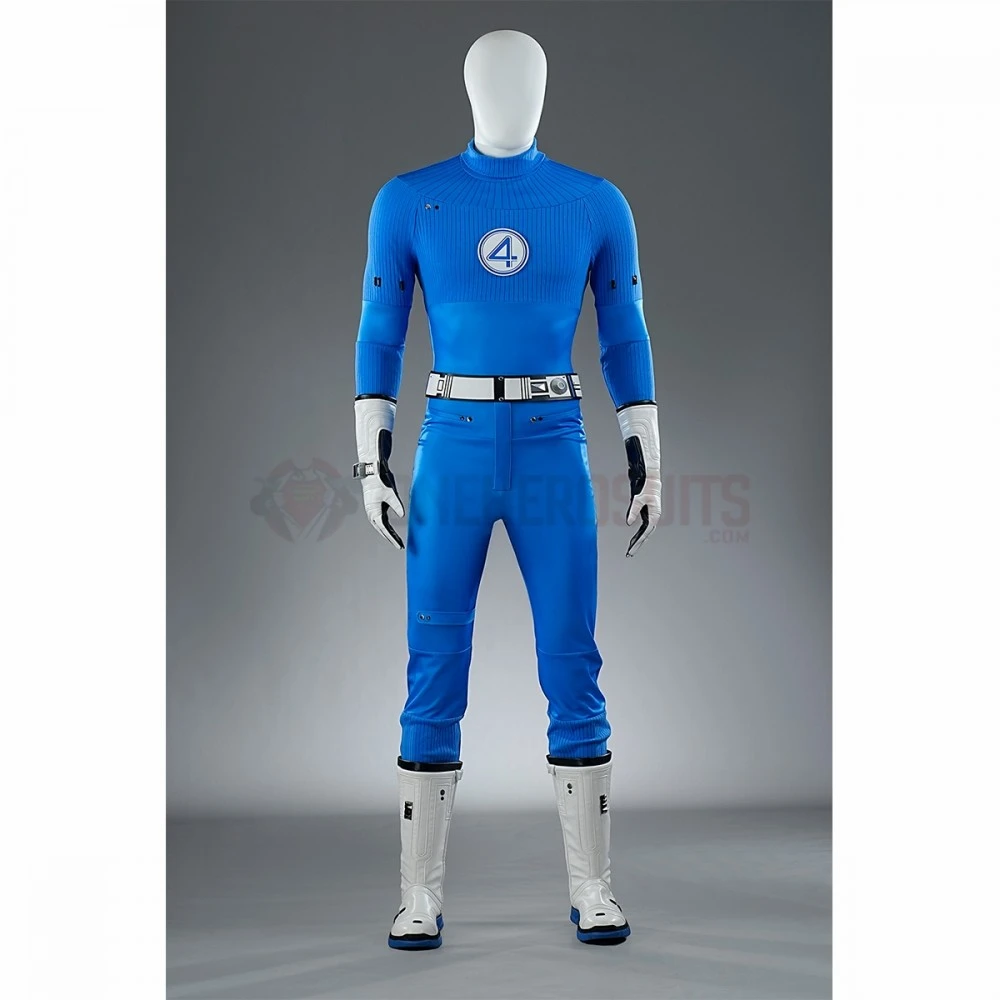 Fantastic Four Cosplay Costumes Mister Fantastic Halloween Male Suits 4 Fantastic Four Cosplay Costumes Mister Fantastic Halloween Male Suits - Image 2