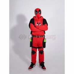 Kidpool Cosplay Costumes Kids Deadpool Hoodies Gifts For Kids -One Hero Suits Store 24155a 7