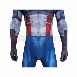 Captain America The First Avenger Cosplay Costumes Steven Rogers HD Printed Jumpsuit -One Hero Suits Store 24210a14
