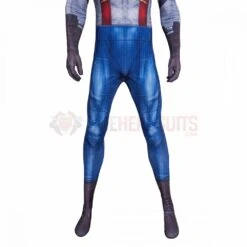 Captain America The First Avenger Cosplay Costumes Steven Rogers HD Printed Jumpsuit -One Hero Suits Store 24210a15