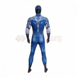 Captain America The First Avenger Cosplay Costumes Steven Rogers HD Printed Jumpsuit -One Hero Suits Store 24210a2