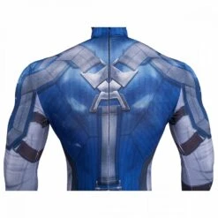 Captain America The First Avenger Cosplay Costumes Steven Rogers HD Printed Jumpsuit -One Hero Suits Store 24210a3