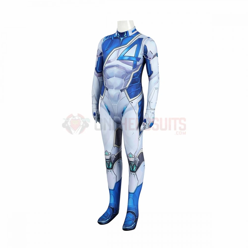 Kids Mister Fantastic Cosplay Costumes Marvel Rivals Halloween Suit 4 Kids Mister Fantastic Cosplay Costumes Marvel Rivals Halloween Suit - Image 2