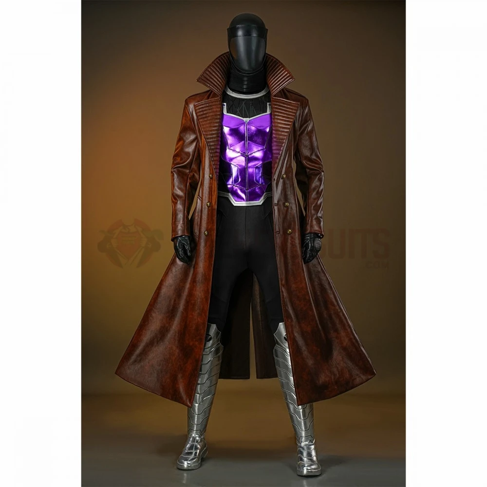 Deadpool & Wolverine Cosplay Costumes Gambit Suits Top Level 4 Deadpool & Wolverine Cosplay Costumes Gambit Suits Top Level - Image 2