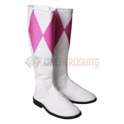 Pterosaur Pink Ranger Cosplay Costume Mighty Morphin Power Rangers Suit -One Hero Suits Store 3668a 13