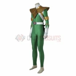 Tommy Oliver Cosplay Costume Green Ranger Spandex Cosplay Suit 23 Tommy Oliver Cosplay Costume Green Ranger Spandex Cosplay Suit -One Hero Suits Store 3734a 4