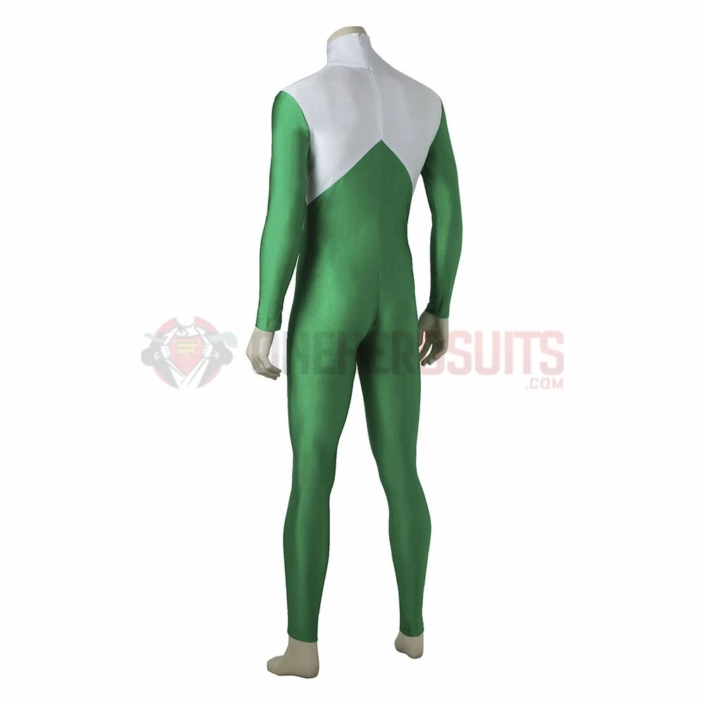 Tommy Oliver Cosplay Costume Green Ranger Spandex Cosplay Suit 10 Tommy Oliver Cosplay Costume Green Ranger Spandex Cosplay Suit - Image 8