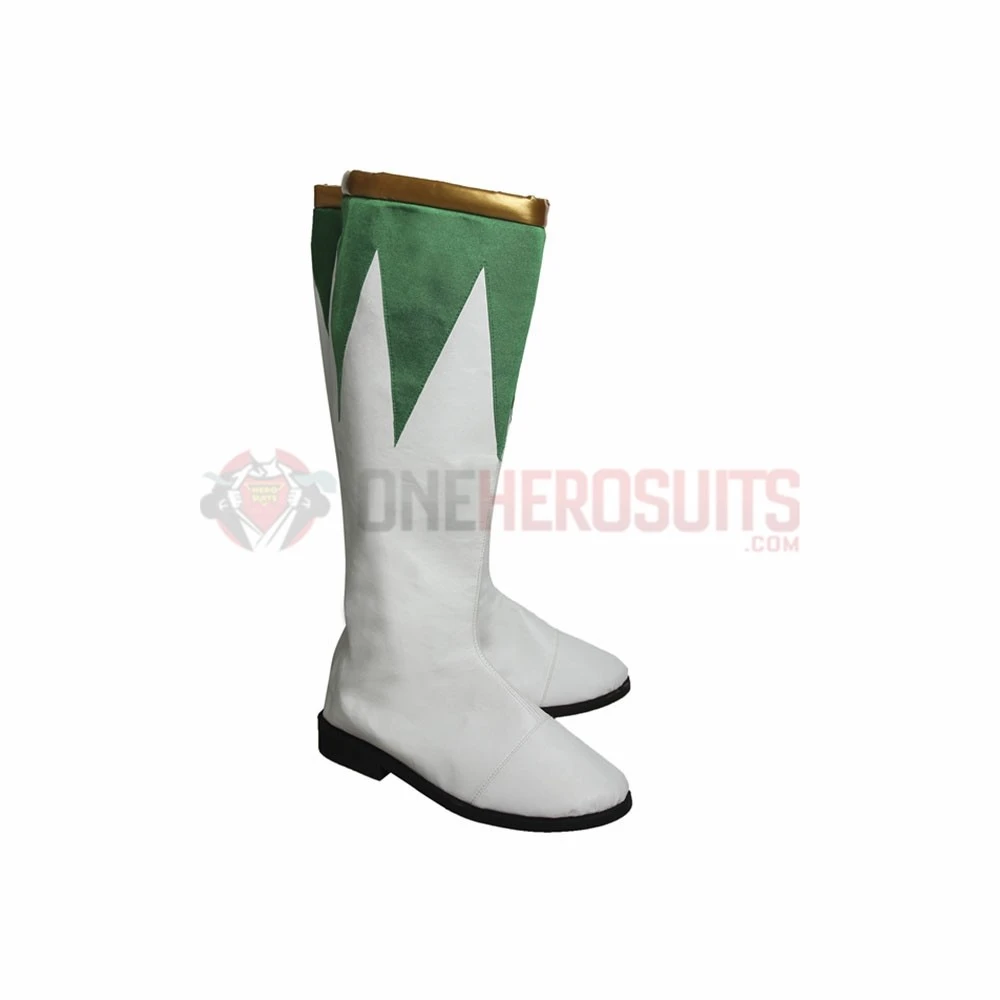 Tommy Oliver Cosplay Costume Green Ranger Spandex Cosplay Suit 11 Tommy Oliver Cosplay Costume Green Ranger Spandex Cosplay Suit - Image 9