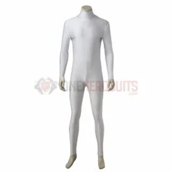White Ranger Cosplay Costume Mighty Morphin Power Rangers Suit -One Hero Suits Store 3764a 17