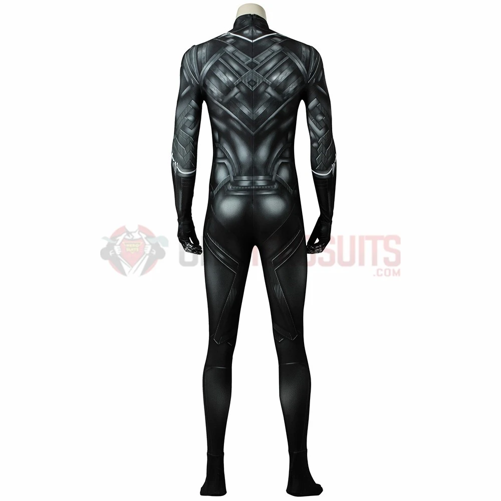 Black Panther Suit 3D Printed T'challa Civil War Bodysuit 6 Black Panther Suit 3D Printed T'challa Civil War Bodysuit - Image 4