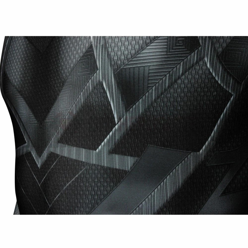 Black Panther Suit 3D Printed T'challa Civil War Bodysuit 9 Black Panther Suit 3D Printed T'challa Civil War Bodysuit - Image 7