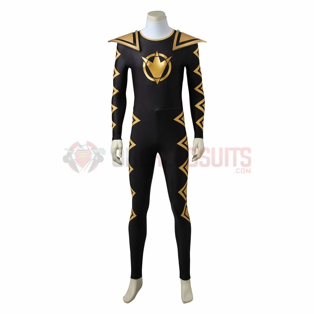 Tommy Oliver Black Ranger Cosplay Costume Power Rangers Dino Thunder Suit 8 Tommy Oliver Black Ranger Cosplay Costume Power Rangers Dino Thunder Suit - Image 6