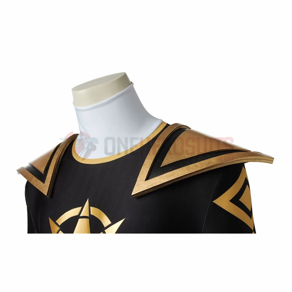 Tommy Oliver Black Ranger Cosplay Costume Power Rangers Dino Thunder Suit 12 Tommy Oliver Black Ranger Cosplay Costume Power Rangers Dino Thunder Suit - Image 10