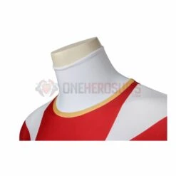 Conner McKnight Red Ranger Cosplay Costume Power Rangers Red Dino Thunder Suit -One Hero Suits Store 4013a 8