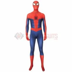 Peter Parker Suit Into The Spider-Verse Spiderman Bodysuit