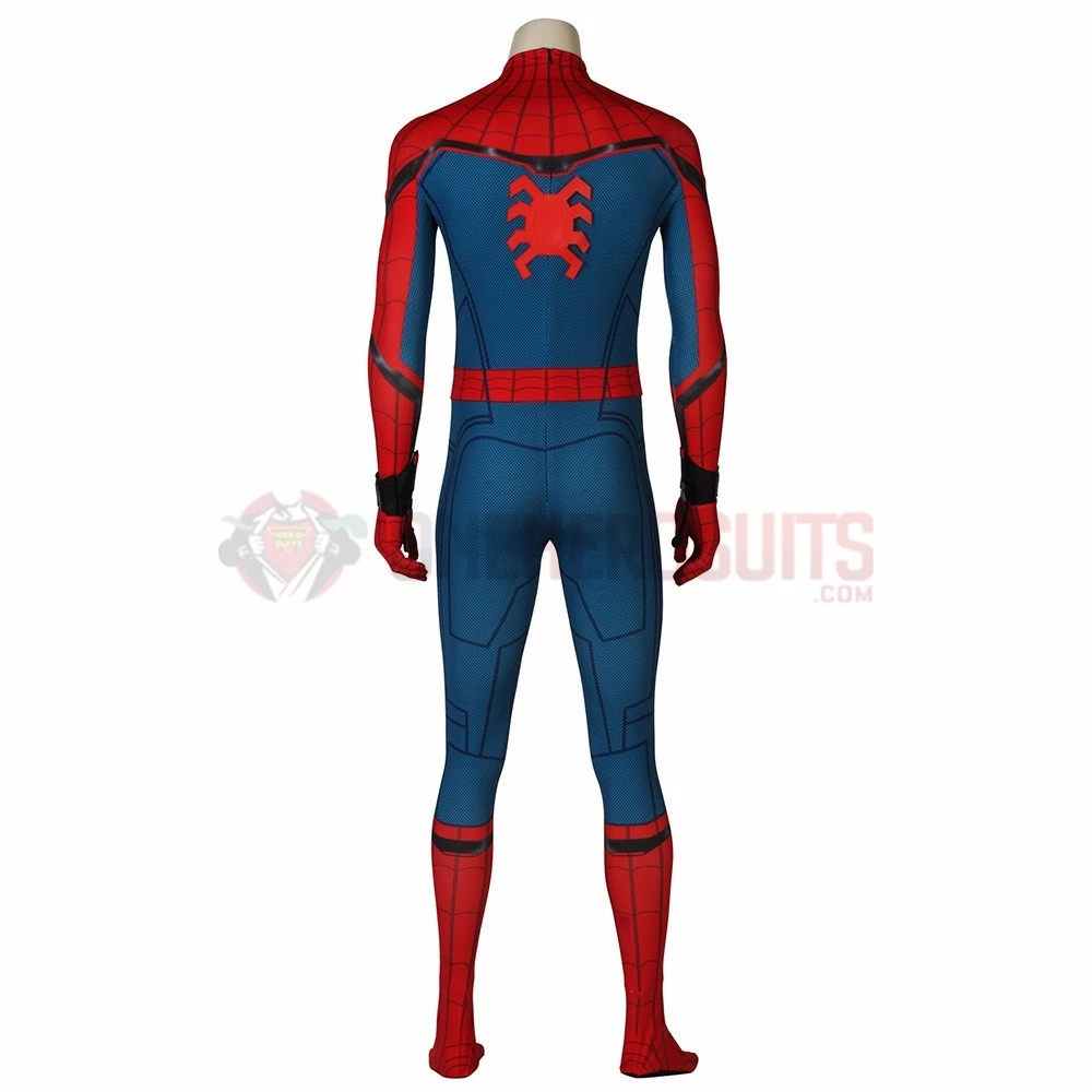 Spider-man Homecoming Suit Peter Paker Classic Bodysuit 6 Spider-man Homecoming Suit Peter Paker Classic Bodysuit - Image 4
