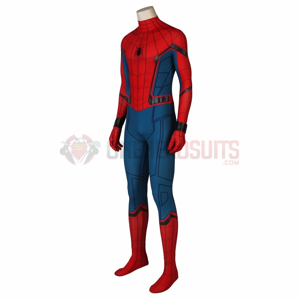 Spider-man Homecoming Suit Peter Paker Classic Bodysuit 7 Spider-man Homecoming Suit Peter Paker Classic Bodysuit - Image 5