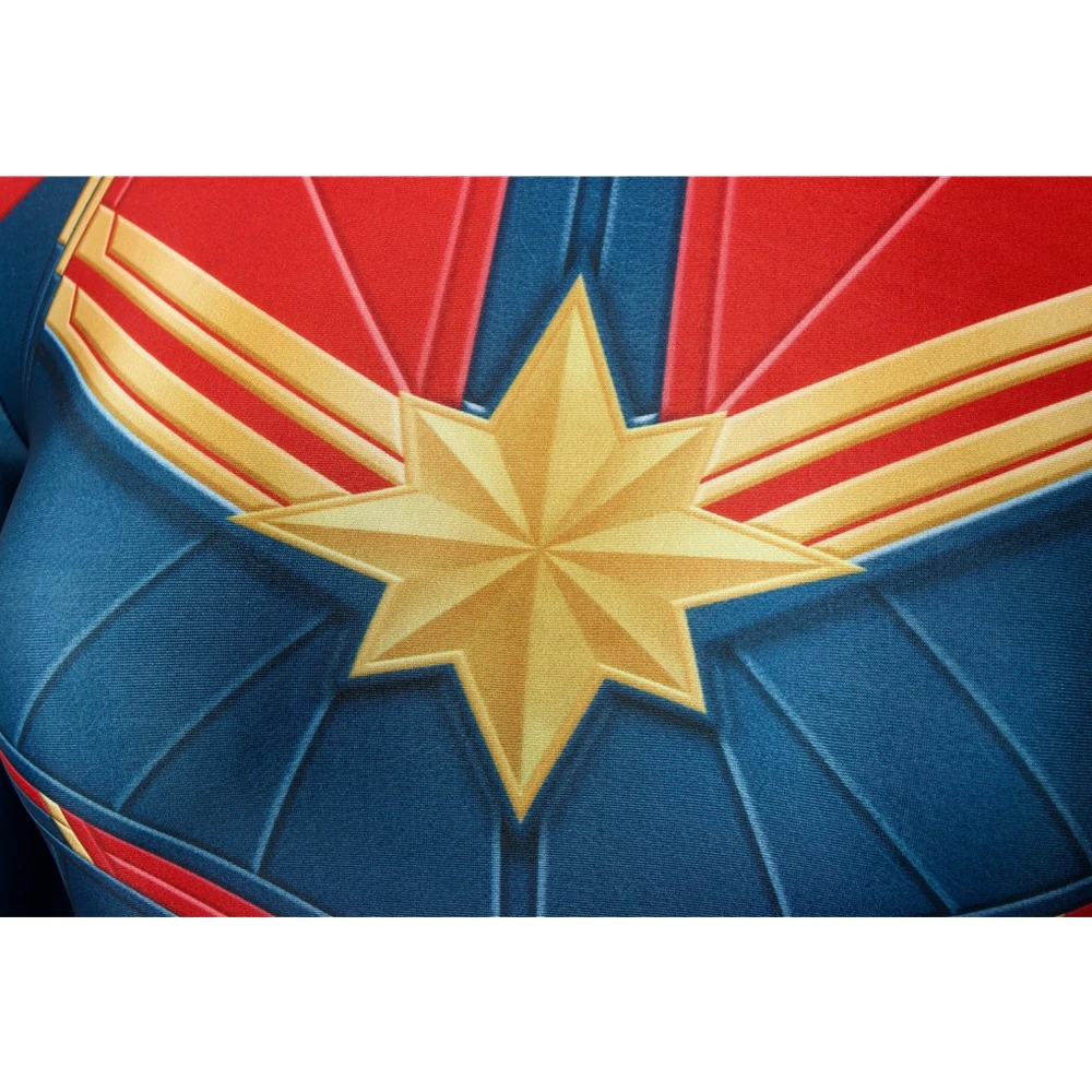 Captain Marvel Suit Cosplay Carol Danvers 3D Printed Bodysuit 7 Captain Marvel Suit Cosplay Carol Danvers 3D Printed Bodysuit - Image 5