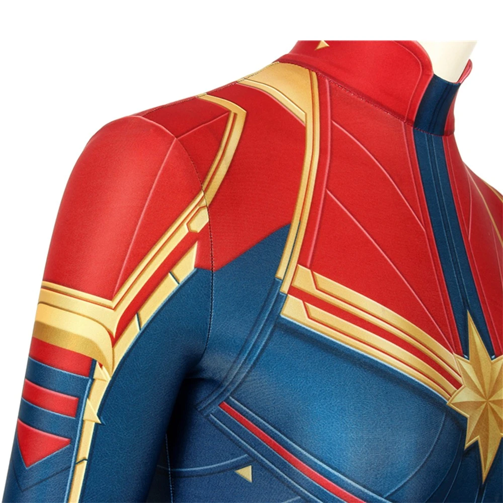 Captain Marvel Suit Cosplay Carol Danvers 3D Printed Bodysuit 9 Captain Marvel Suit Cosplay Carol Danvers 3D Printed Bodysuit - Image 7