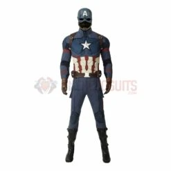 Steven Rogers Cosplay Costumes Captain America Endgame Version Cosplay Suit