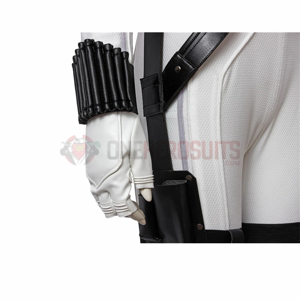 Black Widow White Cosplay Costumes Natasha Romanoff Cosplay Suit 20 Black Widow White Cosplay Costumes Natasha Romanoff Cosplay Suit - Image 18