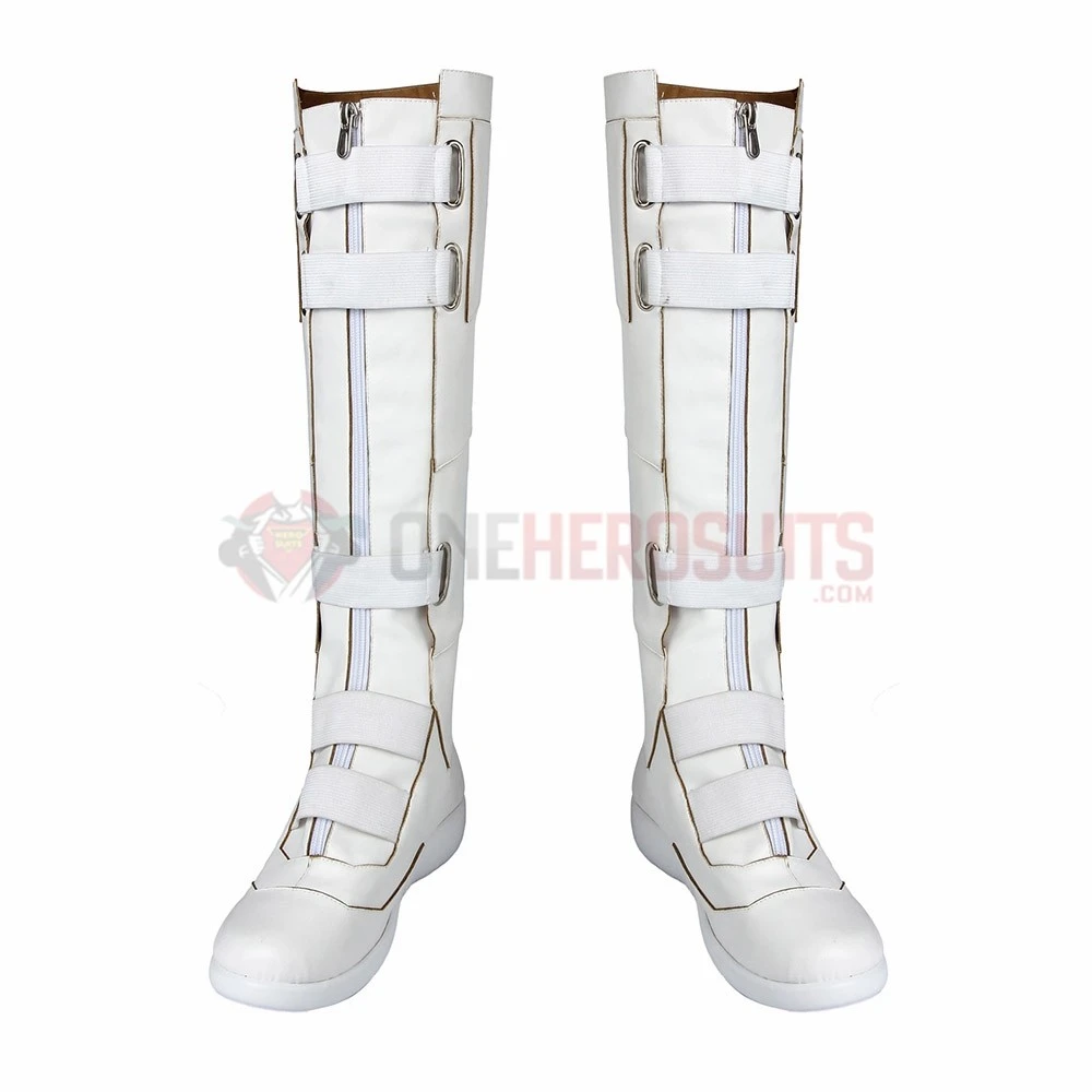 Black Widow White Cosplay Costumes Natasha Romanoff Cosplay Suit 15 Black Widow White Cosplay Costumes Natasha Romanoff Cosplay Suit - Image 13