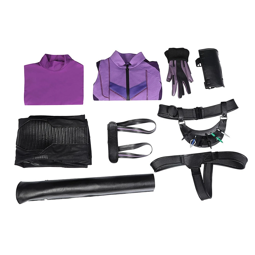 Hawkeye S1 Cosplay Costumes Kate Bishop Cosplay Suit 4 Hawkeye S1 Cosplay Costumes Kate Bishop Cosplay Suit - Image 2