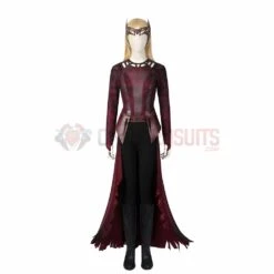 WandaVision Cosplay Costumes Battle Damaged Edition Wanda Suits 25 WandaVision Cosplay Costumes Battle Damaged Edition Wanda Suits -One Hero Suits Store 4911a 1