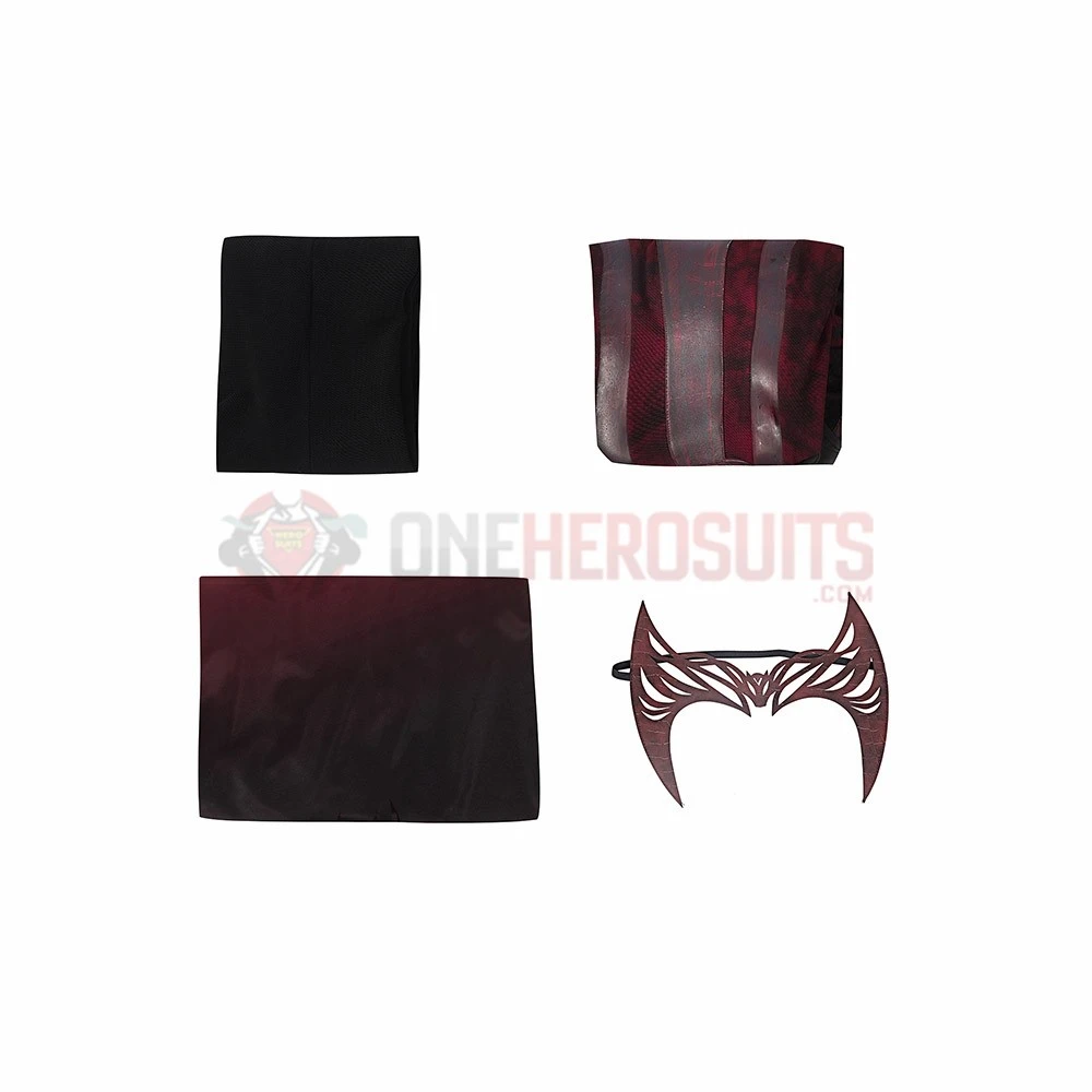 WandaVision Cosplay Costumes Battle Damaged Edition Wanda Suits 3 WandaVision Cosplay Costumes Battle Damaged Edition Wanda Suits