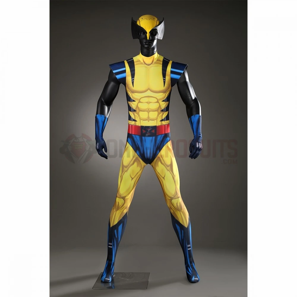X-Men '97 Cosplay Costumes Wolverine Logan Jumpsuit 4 X-Men '97 Cosplay Costumes Wolverine Logan Jumpsuit - Image 2