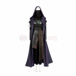 Star War Cosplay Costume The Acolyte Mae Aniseya Suit With Long Cape