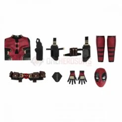 Lady Deadpool Cosplay Costumes Wade Wilson Female Leather Suits