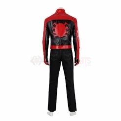 Marvel's Spider-Man 2 Last Stand Cosplay Costume Red Leather Jacket 27 Marvel's Spider-Man 2 Last Stand Cosplay Costume Red Leather Jacket -One Hero Suits Store 5475 1