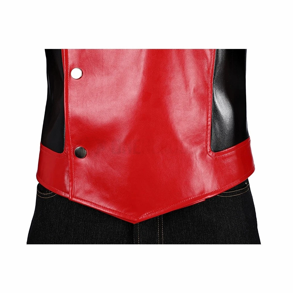 Marvel's Spider-Man 2 Last Stand Cosplay Costume Red Leather Jacket 16 Marvel's Spider-Man 2 Last Stand Cosplay Costume Red Leather Jacket - Image 14