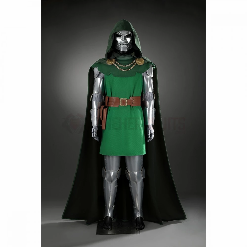 Fantastic Four Dr.Doom Cosplay Costumes Victor Von Doom Retro Edition Suits 4 Fantastic Four Dr.Doom Cosplay Costumes Victor Von Doom Retro Edition Suits - Image 2